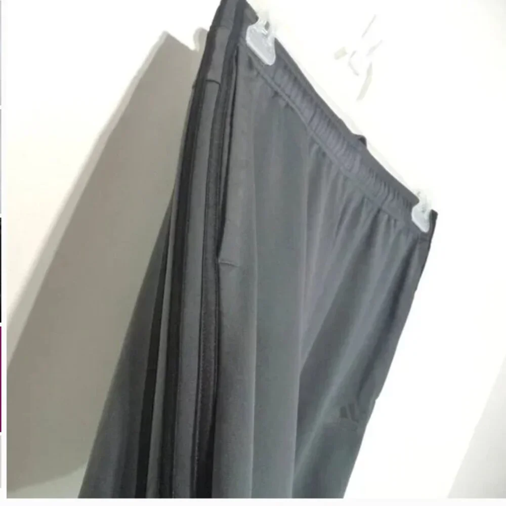 ADIDAS TRACK PANTS JOGGERS SIZE MEDIUM GRAY